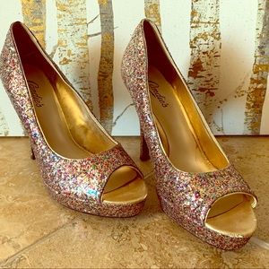 Candies Glitter Pumps
